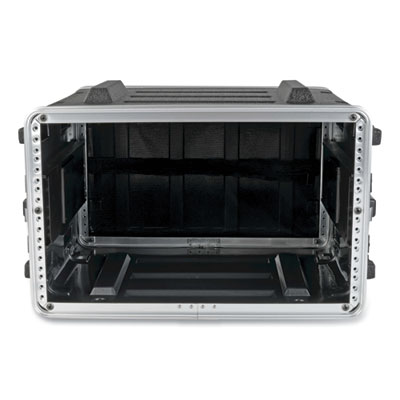 Tripp Lite ABS Server Rack Equipment Shipping Case, 6U, 100 lbs Capacity, Black, Ships in 7-10 Business Days (SRCASE6U)