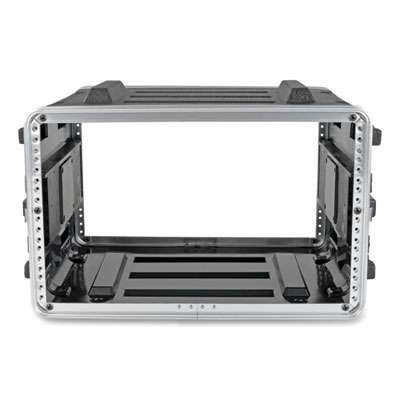 Tripp Lite ABS Server Rack Equipment Shipping Case, 6U, 100 lbs Capacity, Black, Ships in 7-10 Business Days (SRCASE6U)