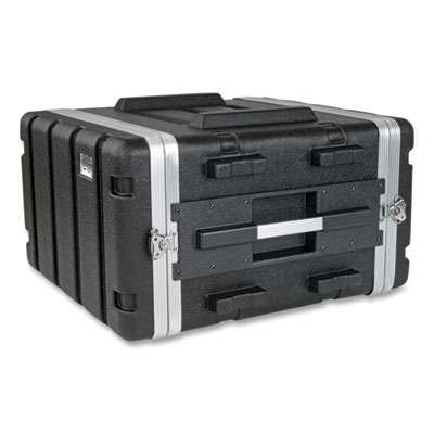 Tripp Lite ABS Server Rack Equipment Shipping Case, 6U, 100 lbs Capacity, Black, Ships in 7-10 Business Days (SRCASE6U)