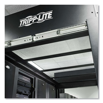Tripp Lite Short Riser Panels for Hot/Cold Aisle Containment System, 24" Standard Racks, Black, 2/Set, Ships in 7-10 Business Days (SRCTMTR600SH)