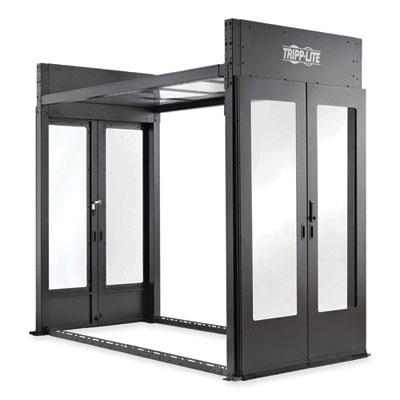 Tripp Lite Sliding Double-Door Kit for Hot/Cold Aisle Containment System, Black, Ships in 7-10 Business Days (TRPSRCTMTSDD)