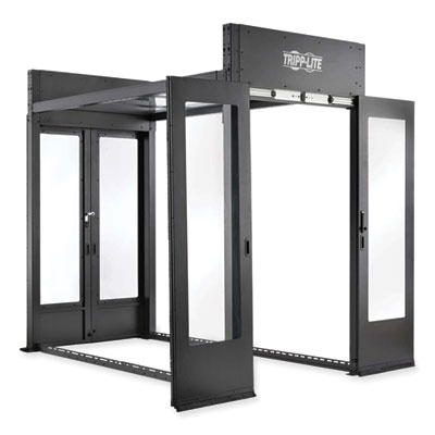 Tripp Lite Sliding Double-Door Kit for Hot/Cold Aisle Containment System, Black, Ships in 7-10 Business Days (TRPSRCTMTSDD)