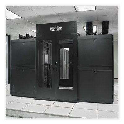 Tripp Lite Sliding Double-Door Kit for Hot/Cold Aisle Containment System, Black, Ships in 7-10 Business Days (TRPSRCTMTSDD)