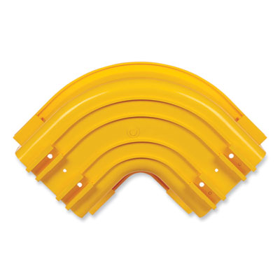 Tripp Lite Toolless Horizontal 90 Degree Elbow for Fiber Routing System, 5", Yellow, Ships in 7-10 Business Days (SRFC5ELBOW)