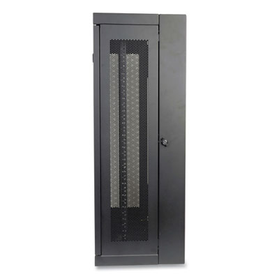 Tripp Lite SmartRack Low-Profile Patch-Depth Wall-Mount Half-Height Rack Enclosure, 18U, 200 lb Capacity, BK, Ships in 7-10 Bus Days (TRPSRW18US13)