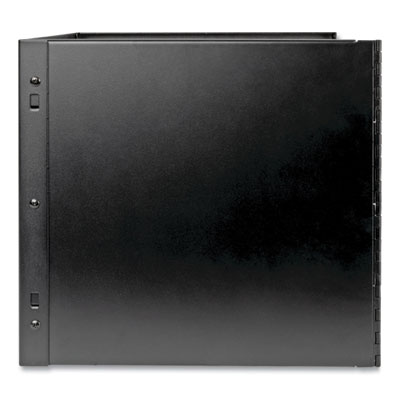 Tripp Lite Wall-Mount Bracket for Small Switches and Patch Panels, 8U, 35 lbs Capacity, Black, Ships in 7-10 Business Days (SRWO8UBRKT)