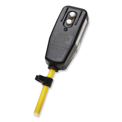 Tripp Lite Eight-Outlet 1,800W Safety Power Strip, 25 ft Cord, Black/Yellow, Ships in 7-10 Business Days (TLM825GF)