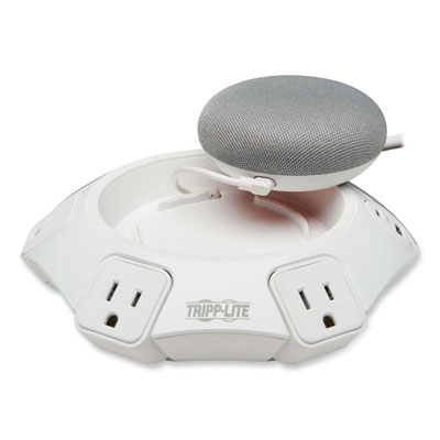 Tripp Lite Conference Power Surge Protector, 4 AC Outlets, 8 ft Cord, 1,080 J, Gray, Ships in 7-10 Business Days (TLP48USBCUFO)