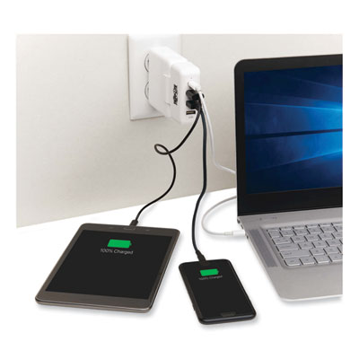 Tripp Lite Portable Power Expansion Hub for Apple USB-C Power Adapter, White, Ships in 7-10 Business Days (TRPU280A04A3C1)