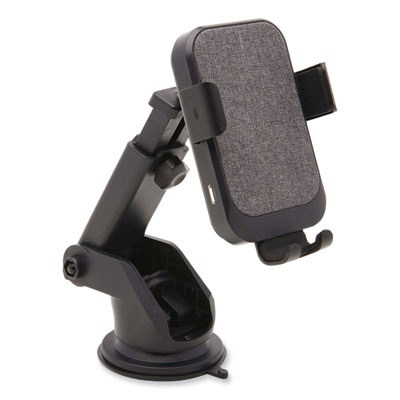 Tripp Lite Wireless Car Charger, Qi Wireless Charging, Black, Ships in 7-10 Business Days (TRPU280CQ01)