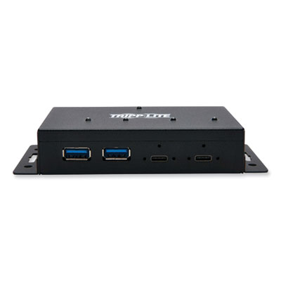 Tripp Lite Industrial-Grade USB Hub, 4 Ports, Black, Ships in 7-10 Business Days (TRPU4602A2CIND)