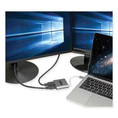 Tripp Lite USB-C to Dual HDMI Adapter, Gray, Ships in 7-10 Business Days (TRPU44406N2HMST)