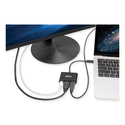 Tripp Lite USB-C to HDMI 4K Adapter, HDMI, Black, Ships in 7-10 Business Days (TRPU44406NH4UBC)