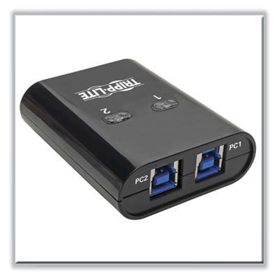 Tripp Lite 2-Port USB 3.0 Peripheral Sharing Switch, Ships in 7-10 Business Days (TRPU359002)
