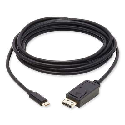 Tripp Lite USB-C to DisplayPort Bi-Directional Adapter Cable, 10 ft, Black, Ships in 7-10 Business Days (U444010DPBD)