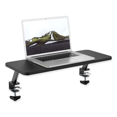 Tripp Lite Safe-IT Clamp-On Monitor Riser with Antimicrobial Protection, 10.2" x 0.6" x 25.6", BK, Supports 44lb, Ships in 7-10 Bus Days (WWSSCOS26AM)
