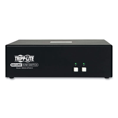 Tripp Lite 2-Port DisplayPort Secure KVM Switch with Common Access Card Port, TAA Compliant, Ships in 7-10 Business Days (B002ADP2AC2)