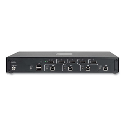 Tripp Lite 4-Port DisplayPort Secure KVM Switch, TAA Compliant, Ships in 7-10 Business Days (TRPB002DP1A4)