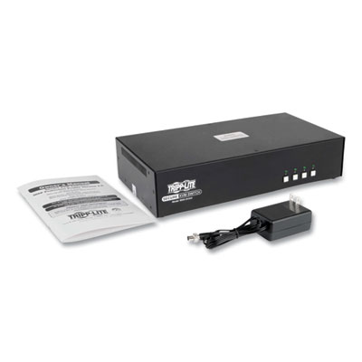 Tripp Lite 4-Port DVI Dual-Monitor Secure KVM Switch, TAA Compliant, Ships in 7-10 Business Days (B002DV2A4)