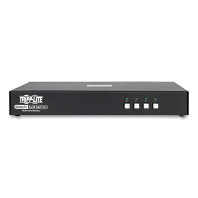 Tripp Lite 4-Port HDMI to DisplayPort Secure KVM Switch with Common Access Card Port, TAA Compliant, Ships in 7-10 Business Days (TRPB002HD1AC4)