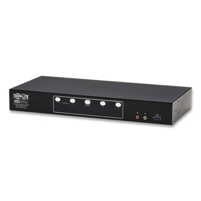 Tripp Lite 4-Port DisplayPort Dual-Display KVM Switch, Ships in 7-10 Business Days (TRPB006DP2UA4)