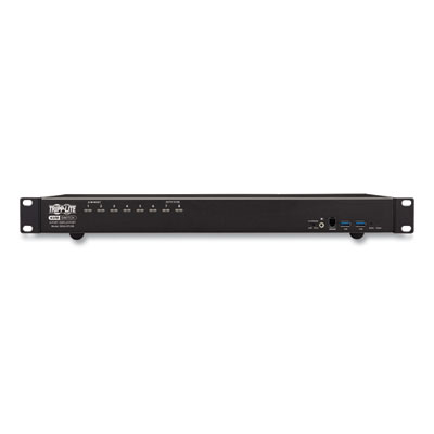 Tripp Lite 8-Port DisplayPort/USB KVM Switch with Audio/Video and USB Peripheral Sharing, TAA Compliant, Ships in 7-10 Business Days (TRPB024DPU08)