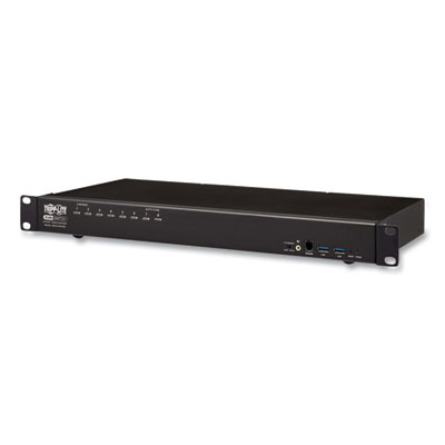 Tripp Lite 8-Port DisplayPort/USB KVM Switch with Audio/Video and USB Peripheral Sharing, TAA Compliant, Ships in 7-10 Business Days (TRPB024DPU08)
