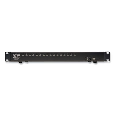 Tripp Lite 16-Port HDMI/USB KVM Switch with Audio/Video and USB Peripheral Sharing, TAA Compliant, Ships in 7-10 Business Days (B024HU16)