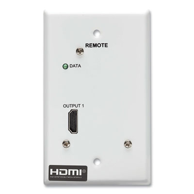 Tripp Lite 1-Port HDMI Over CAT6 Wall Plate Receiver, TAA Compliant, Ships in 7-10 Business Days (B127A1A0FH)