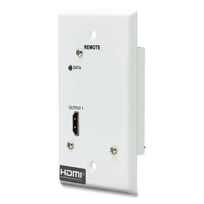 Tripp Lite 1-Port HDMI Over CAT6 Wall Plate Receiver, TAA Compliant, Ships in 7-10 Business Days (B127A1A0FH)