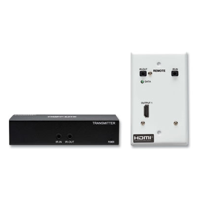 Tripp Lite HDMI Over CAT6 Extender Kit with Box Transmitter/Wall Plate Receiver, TAA Compliant, Ships in 7-10 Business Days (TRPB127A1A1BHFH)