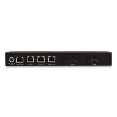 Tripp Lite 4-Port HDMI Over CAT6 Splitter, TAA Compliant, Ships in 7-10 Business Days (B127A004BH)