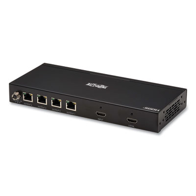 Tripp Lite 4-Port HDMI Over CAT6 Splitter, TAA Compliant, Ships in 7-10 Business Days (B127A004BH)