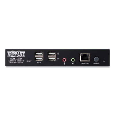 Tripp Lite KVM Over IP Remote-User Console Station, TAA Compliant, Ships in 7-10 Business Days (B064000STN)