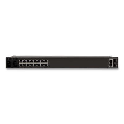 Tripp Lite 16-Port Console Server, 16 GB Flash Memory, 1U Rack, TAA Compliant, Ships in 7-10 Business Days (B098016)