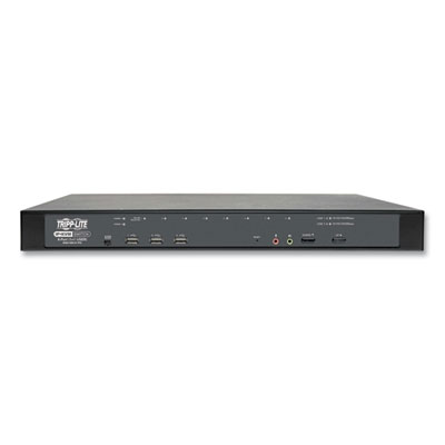Tripp Lite 8-Port CAT5 KVM Over IP Switch with Virtual Media, TAA Compliant, Ships in 7-10 Business Days (B06400801IPG)