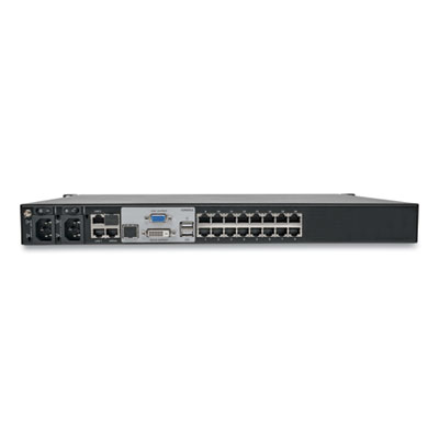Tripp Lite 16-Port NetDirector CAT5 KVM Over IP Switch for Three Users, TAA Compliant, Ships in 7-10 Business Days (TRPB06401602IPG)