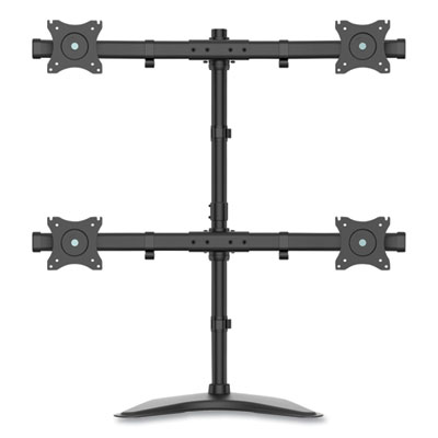 Tripp Lite Quad Display Desktop Monitor Stand for 27" Monitors, 31.7 x 12.4 x 32.2, Black, Supports 17.6 lb, Ships in 7-10 Business Days (DDR1327MQ)