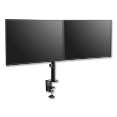 Tripp Lite Dual Display TV/Monitor Mount w/Flex-Arm/Desktop Clmp, 27",360 Rot, -30/+30 Tilt,BK,Support 17.6lb, Ships in 7-10 Bus Days (DDR1327SDFC1)