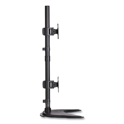 Tripp Lite Dual Vertical Display Desk Mount Monitor Stand for 27" Monitors, 17.1x12.4x32.2, Black, Supports 18lb, Ships in 7-10 Bus Days (DDR1527SDC)