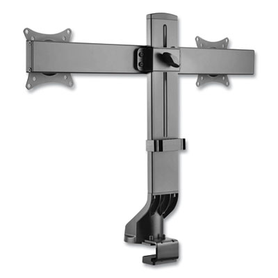 Tripp Lite Dual Display Monitor Arm w/Desk Clamp, 27", 360 Rotation, -10/+10 Tilt, BK, Supports 15.4lb, Ships in 7-10 Business Days (DDR1727DC)