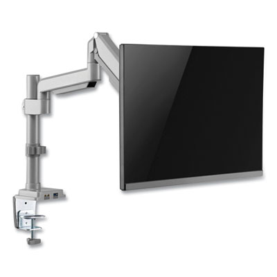 Tripp Lite Display Monitor/TV Desk Mount w/Flex Arm Clamp For 34" Monitors, -90/+90 Rotation/Tilt, Silver, Ships in 7-10 Business Days (DDR1732SAL)
