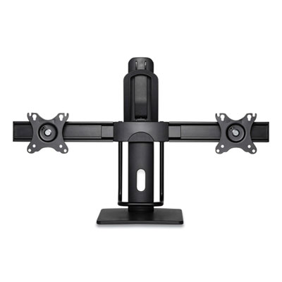 Tripp Lite Safe-IT Precision-Placement Desktop Mount w/ Antimicrobial Protection, 27", BK, Supports 13.2 lb, Ships in 7-10 Bus Days (TRPDDVD1727AM)
