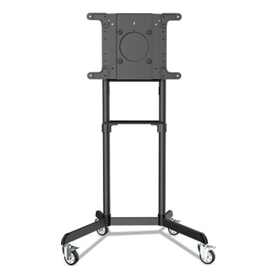 Tripp Lite Rolling TV/Monitor Cart for Flat-Screen Displays w/Portrait/Landscape Mount,154lb Cap,36.2x7.6x64.2,BK,Ships in 7-10 Bus Days (DMCS3770ROT)