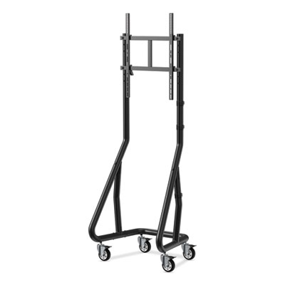 Tripp Lite Heavy-Dty Streamlined Portrait Mobile Cart/Flat-Panel Displays, Metal, 220lb Cap, 26.5x21.8x67.65, BK, Ships in 7-10 Bus Days (DMCSP4560HDS)