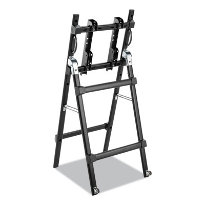 Tripp Lite Portable Signage Stand for Flat-Screen Displays w/Folding Mount,Metal,110lb Cap,18.3 x 40.6 x 17.3,BK,Ships in 7-10 Bus Days (DMPDS3255CF)
