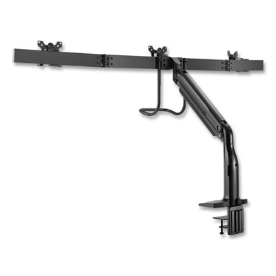 Tripp Lite Safe-IT Triple Display Precision Desk Mount,32" Monitor,-90/+90 Rotation,-22/+45 Tilt,BK,14lb Cap, Ships in 7-10 Bus Days (TRPDMPDT1732AM)