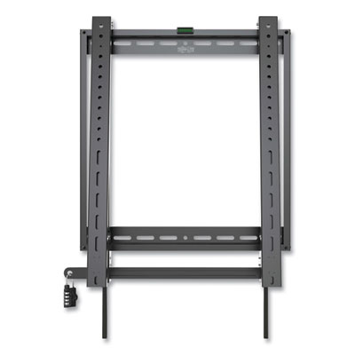 Tripp Lite Security TV Wall Mount for Fixed Flat Portrait Mode Display,45" to 70", 26.8x2.3x20.5,BK,Support 110lb,Ships in 7-10 Bus Days (TRPDWFPSC4570M)