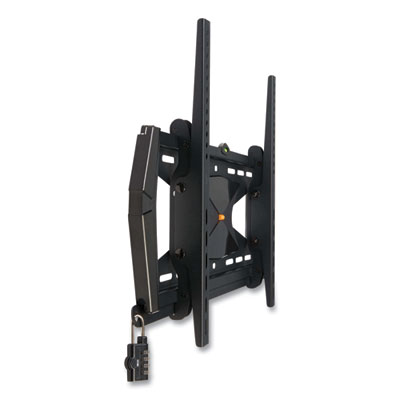 Tripp Lite Security TV Monitor Wall Mount with Tilt and Flat/Curved Display, 37" to 80" TVs, 17.3 x 2 x 30.9, BK, Ships in 7-10 Bus Days (DWTSC3780MUL)
