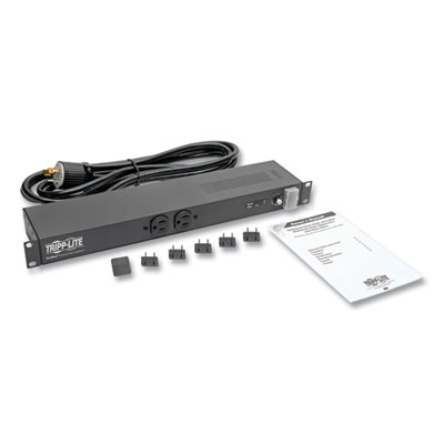 Tripp Lite Isobar 12-Outlet Network Server Surge Protector with L5-20P Plug,12 AC Outlets,15ft Cord, 3,840J, BK, Ships in 7-10 Bus Days (IBAR1220T) (IBAR12/20T)